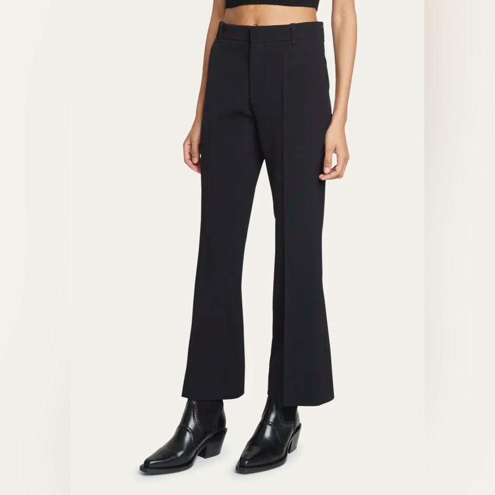 Chloe Black Wool Pants Size 38 FR (6 US)  - Like New